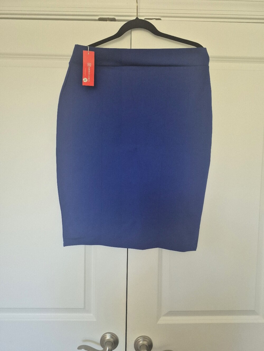 Blue Pencil Skirt - Classic Women's Workwear